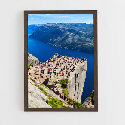 ap-preikestolen-3 cadre Bois foncé