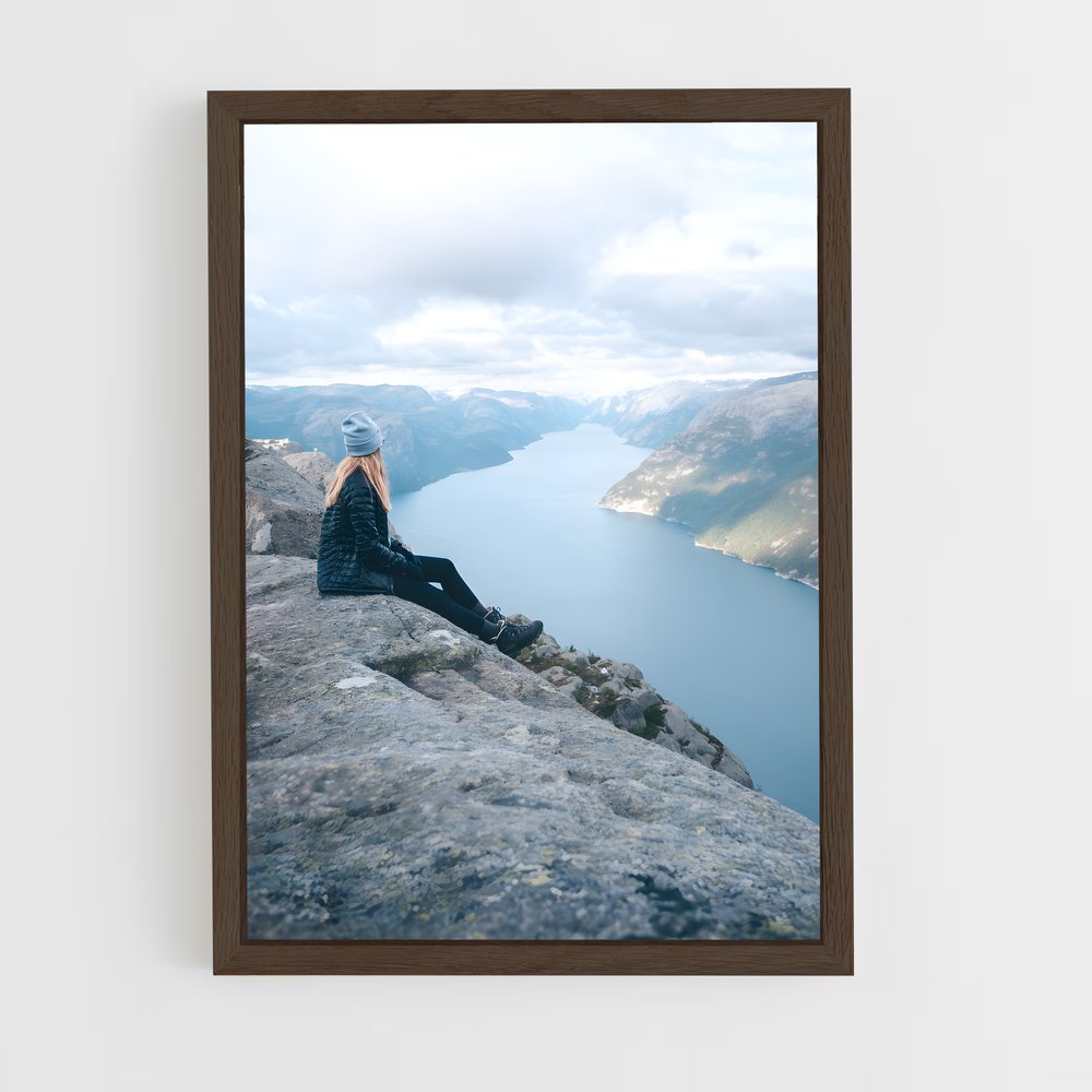 ap-preikestolen-7 cadre Bois foncé