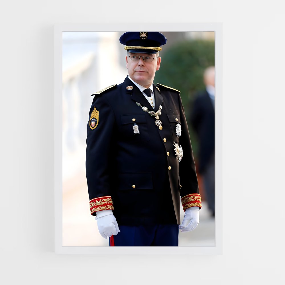 ap-prince albert ii-1 cadre Blanc