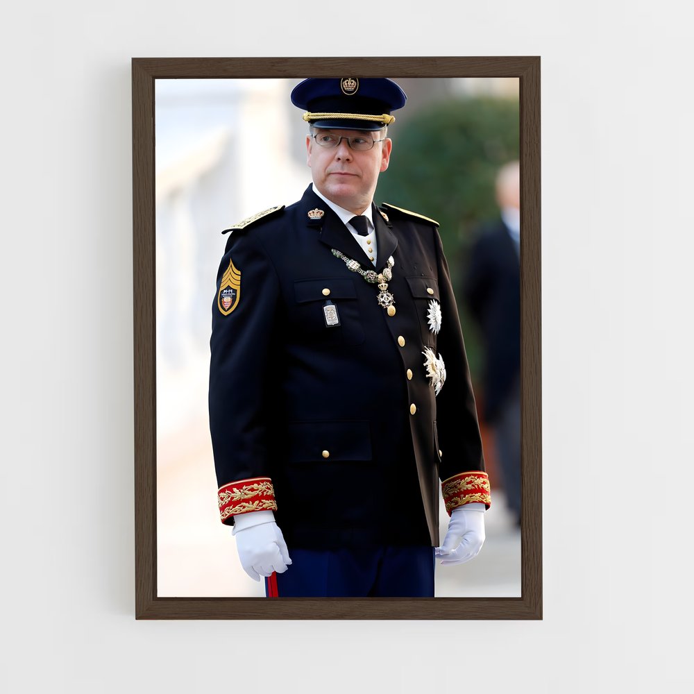 ap-prince albert ii-1 cadre Bois foncé