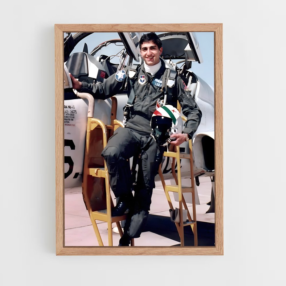 ap-prince ali reza pahlavi-3 cadre Bois clair