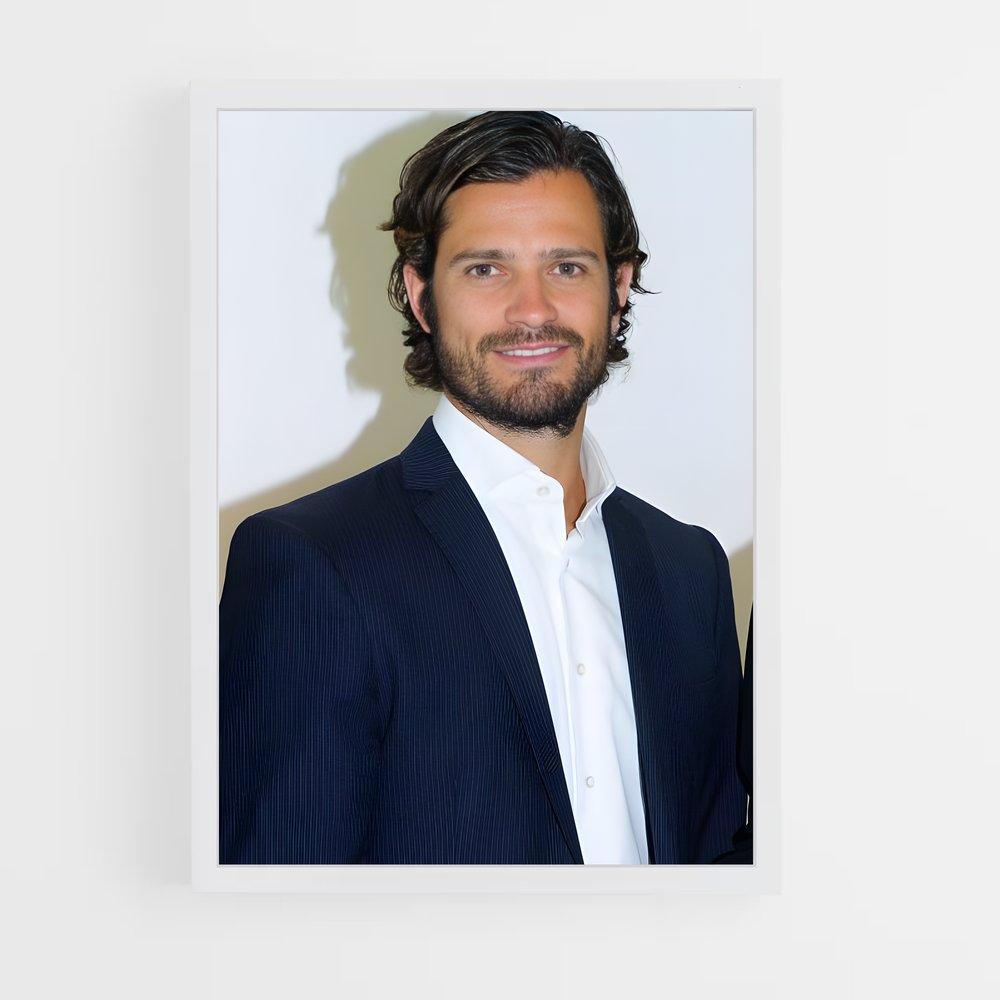ap-prince carl philip-3 cadre Blanc