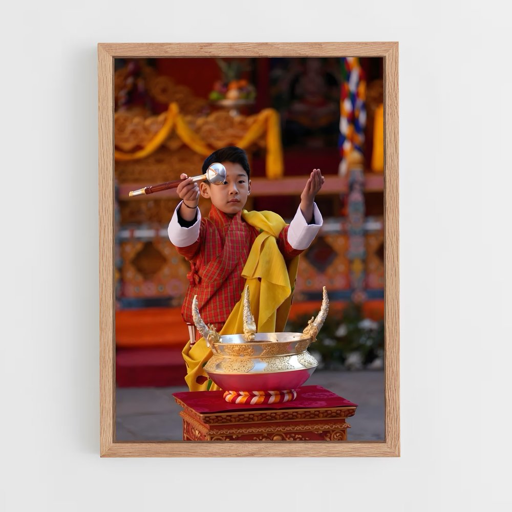 ap-prince jigme namgyel wangchuck-7 cadre Bois clair