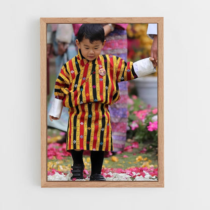 ap-prince jigme namgyel wangchuck-9 cadre Bois clair