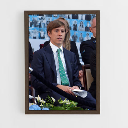 ap-prince louis-10 cadre Bois foncé