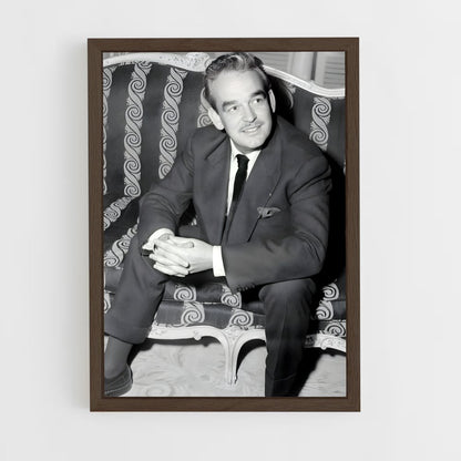 ap-prince rainier iii-3 cadre Bois foncé