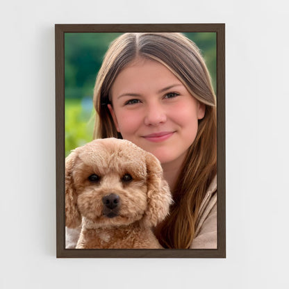 ap-princess estelle-3 cadre Bois foncé