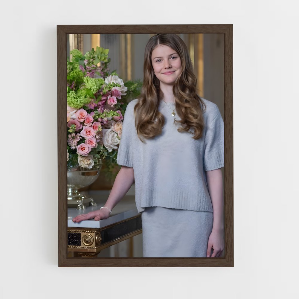 ap-princess estelle-6 cadre Bois foncé