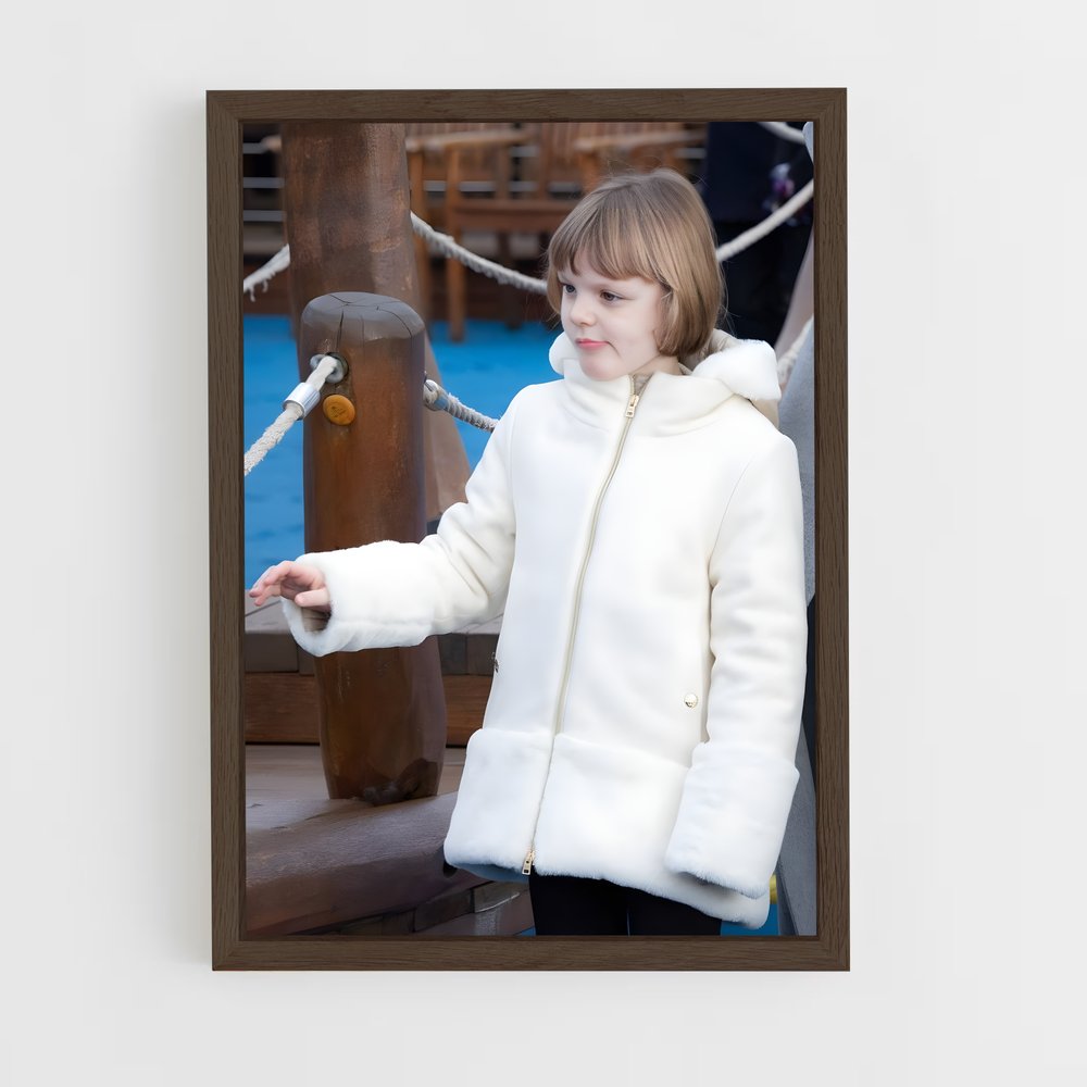 ap-princess gabriella-7 cadre Bois foncé