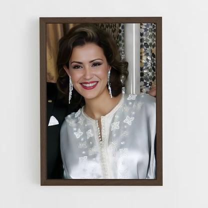 ap-princess lalla meryem-6 cadre Bois foncé