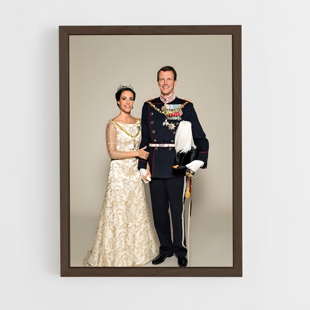ap-princess marie-2 cadre Bois foncé