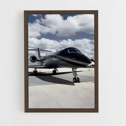 ap-private jets-4 cadre Bois foncé
