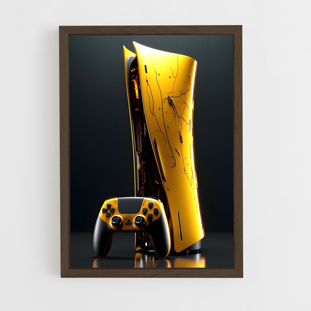 ap-ps4 pro-2 cadre Bois foncé