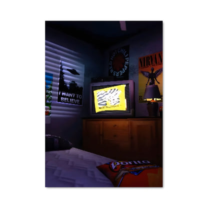 Poster Nuit Écran