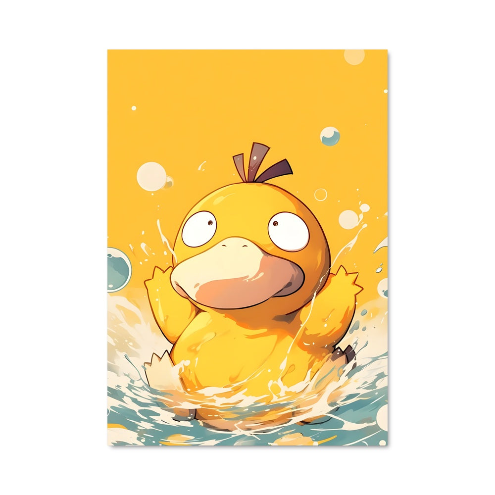 Poster Psyduck au Fil de l'Eau