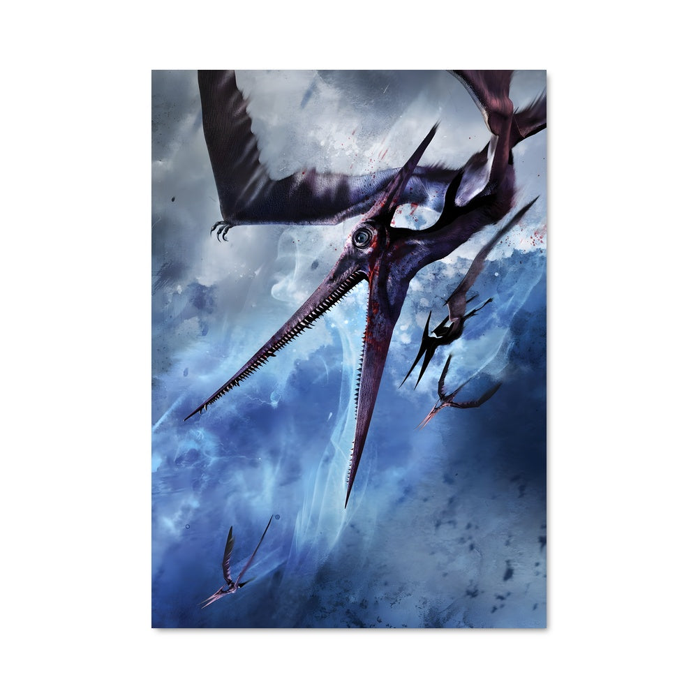Poster Vol de Pteranodon