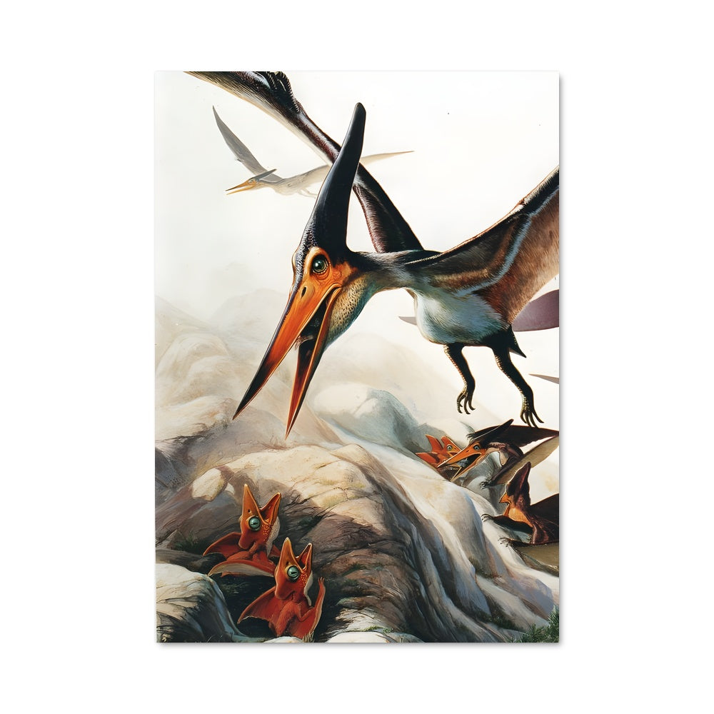 Poster L'Aigle Préhistorique