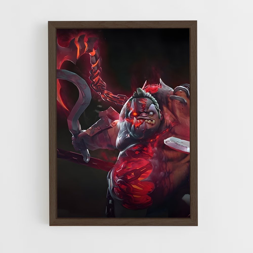ap-pudge-3 cadre Bois foncé
