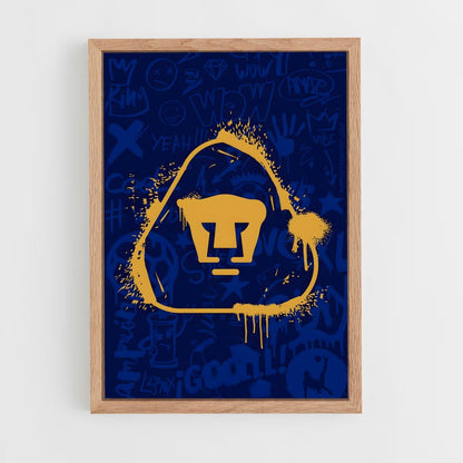 ap-pumas unam-8 cadre Bois clair
