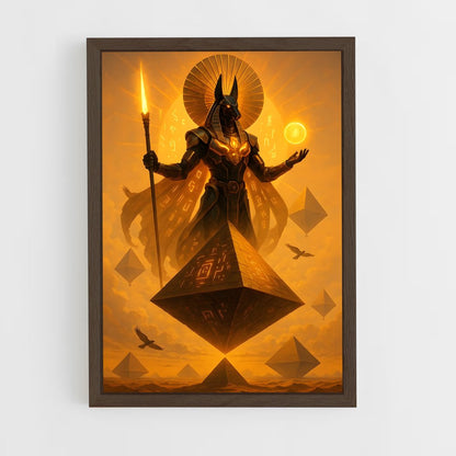 ap-pyramid gods-1 cadre Bois foncé
