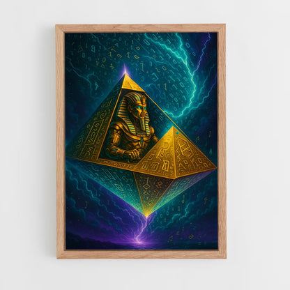 ap-pyramid gods-17 cadre Bois clair