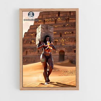 ap-pyramid gods-7 cadre Bois clair