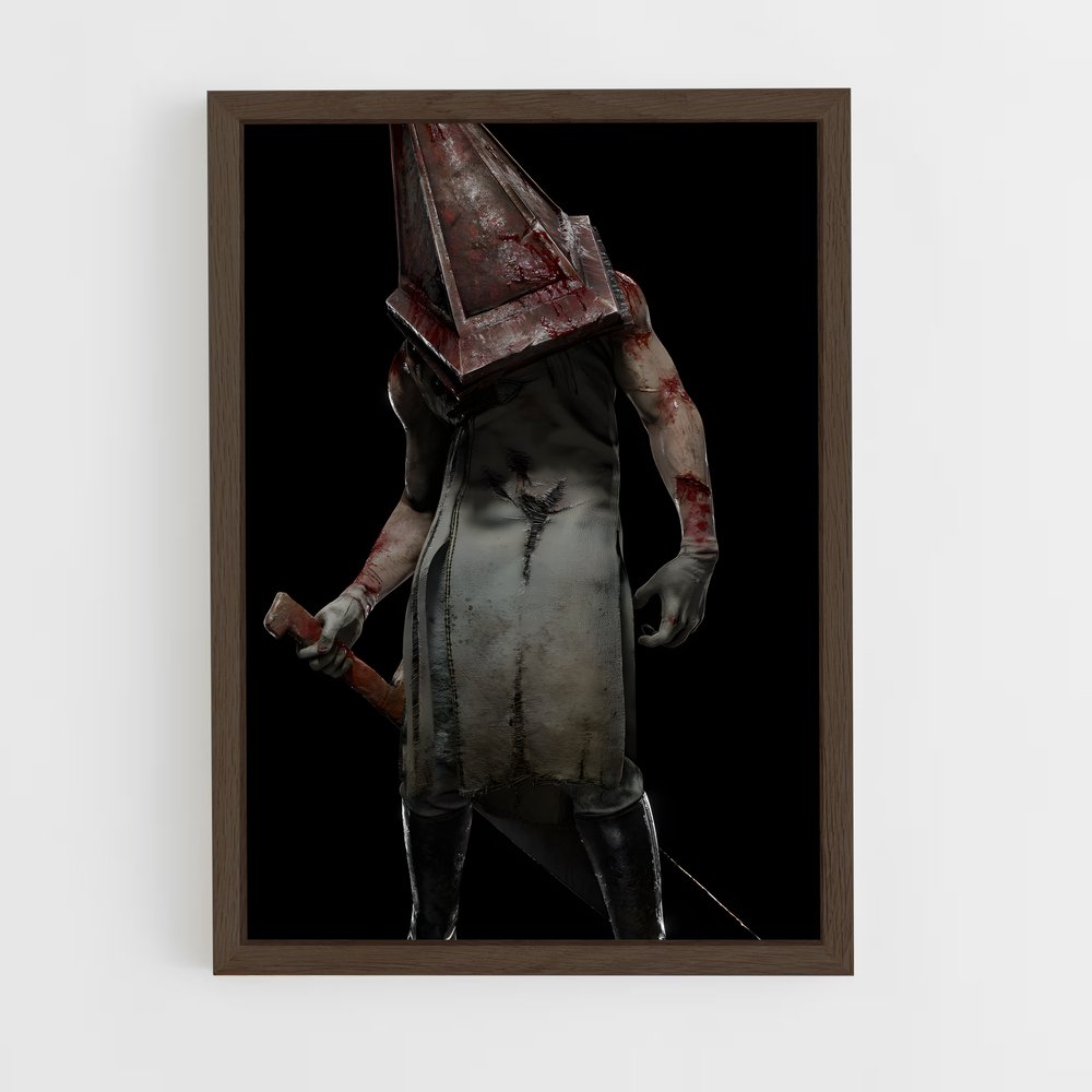 ap-pyramid head-1 cadre Bois foncé