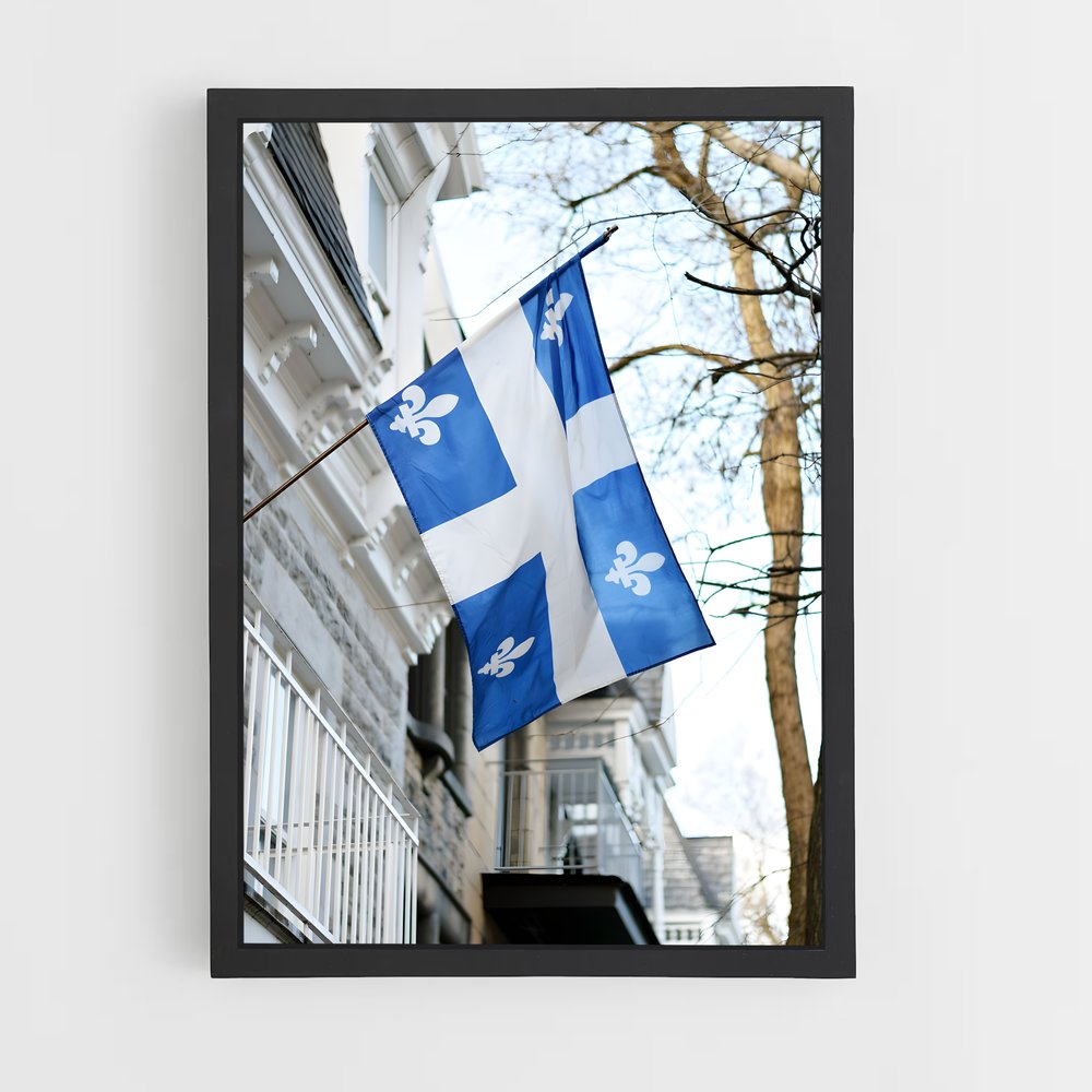 ap-quebec flag-1 cadre Noir