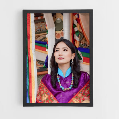 ap-queen jetsun pema-1 cadre Noir