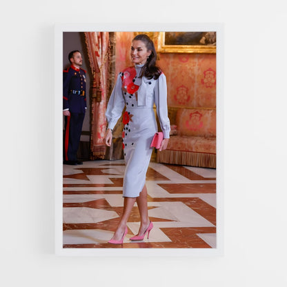 ap-queen letizia-10 cadre Blanc