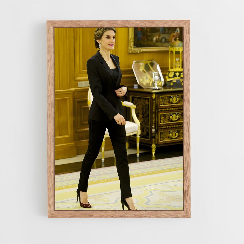 ap-queen letizia-8 cadre Bois clair