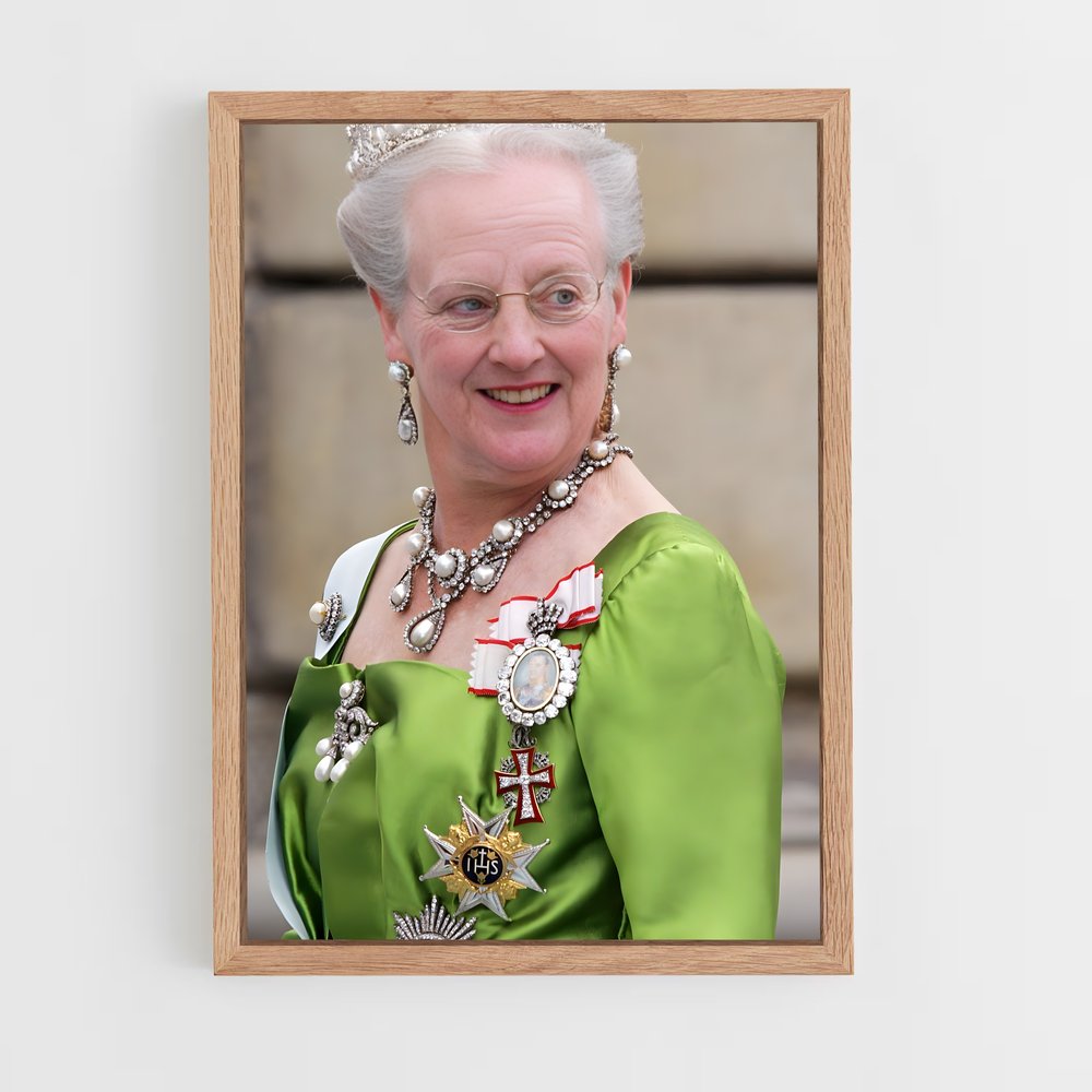 ap-queen margrethe ii-3 cadre Bois clair