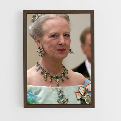 ap-queen margrethe ii-5 cadre Bois foncé