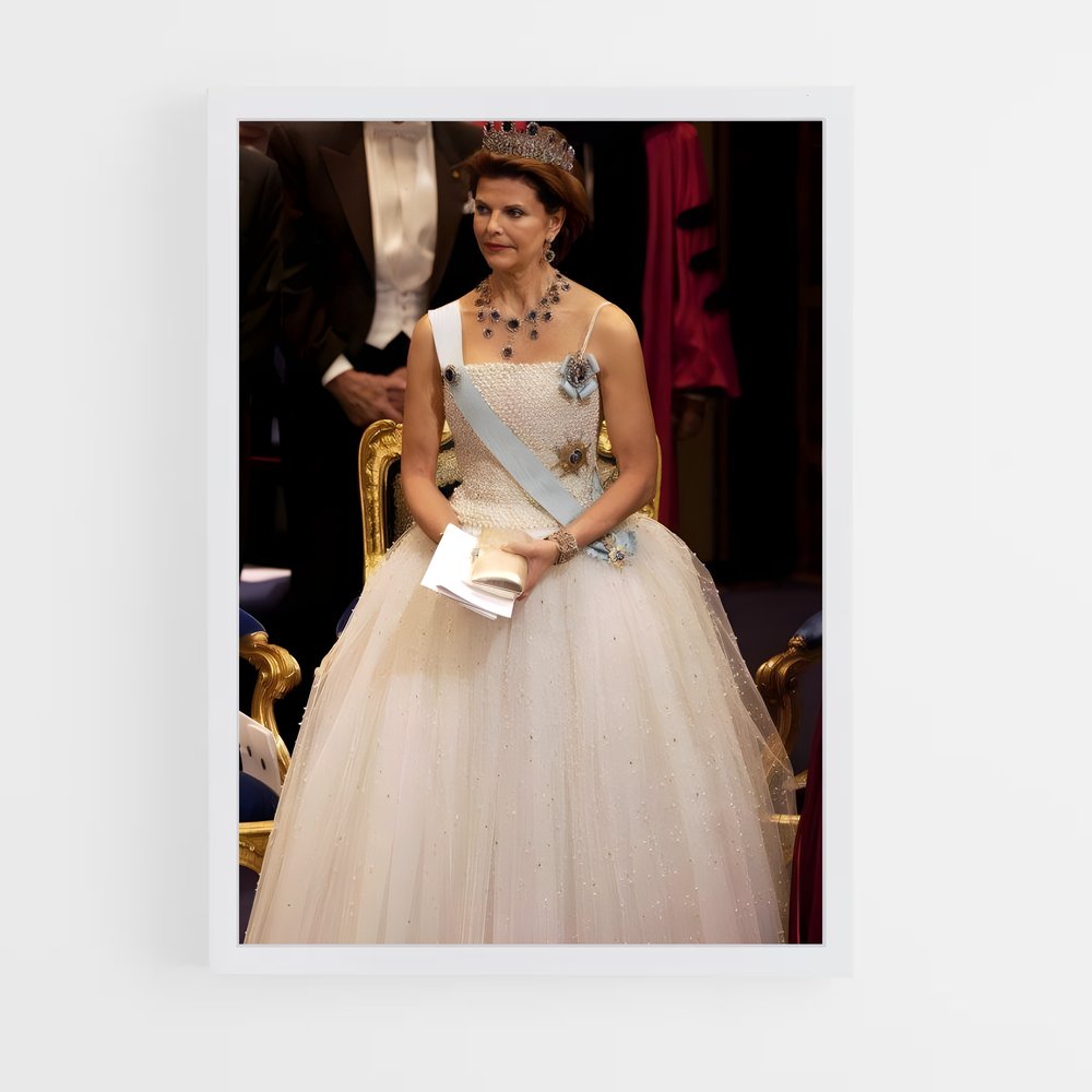 ap-queen silvia-5 cadre Blanc