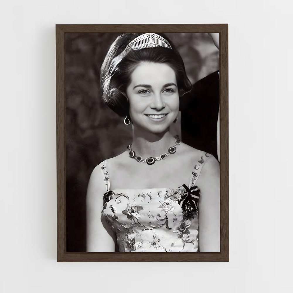 ap-queen sofia-3 cadre Bois foncé