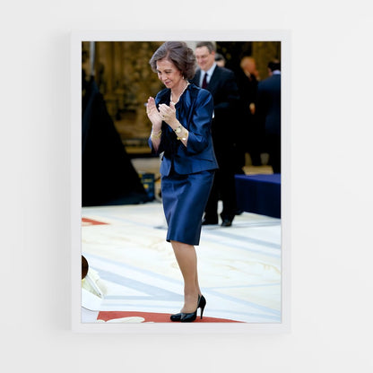 ap-queen sofia-9 cadre Blanc