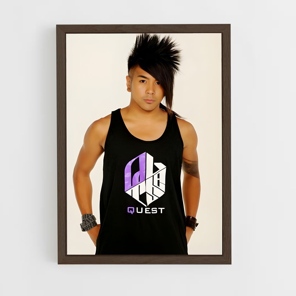 ap-quest crew-3 cadre Bois foncé