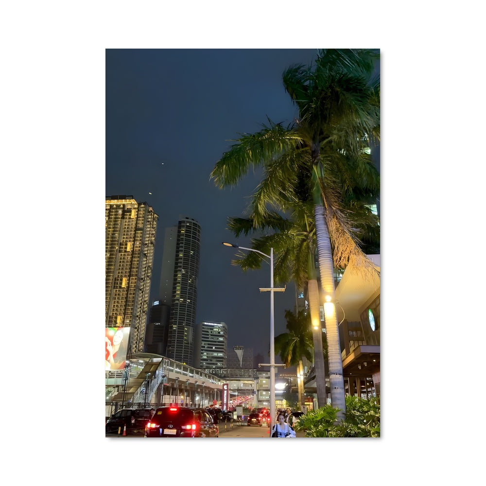 Poster Palmiers de Quezon