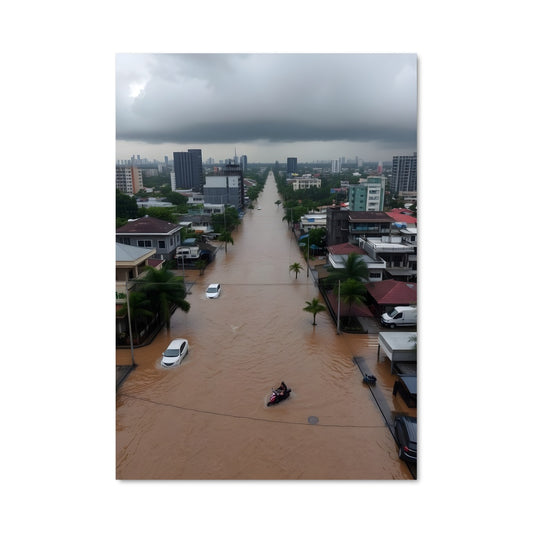 Poster La Rue Submergée