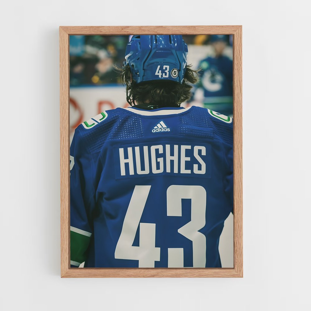 ap-quinn hughes-1 cadre Bois clair