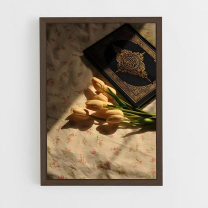 ap-quran-5 cadre Bois foncé