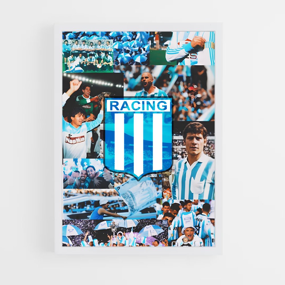 ap-racing club de avellaneda-15 cadre Blanc