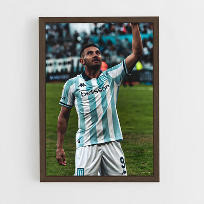 ap-racing club de avellaneda-2 cadre Bois foncé