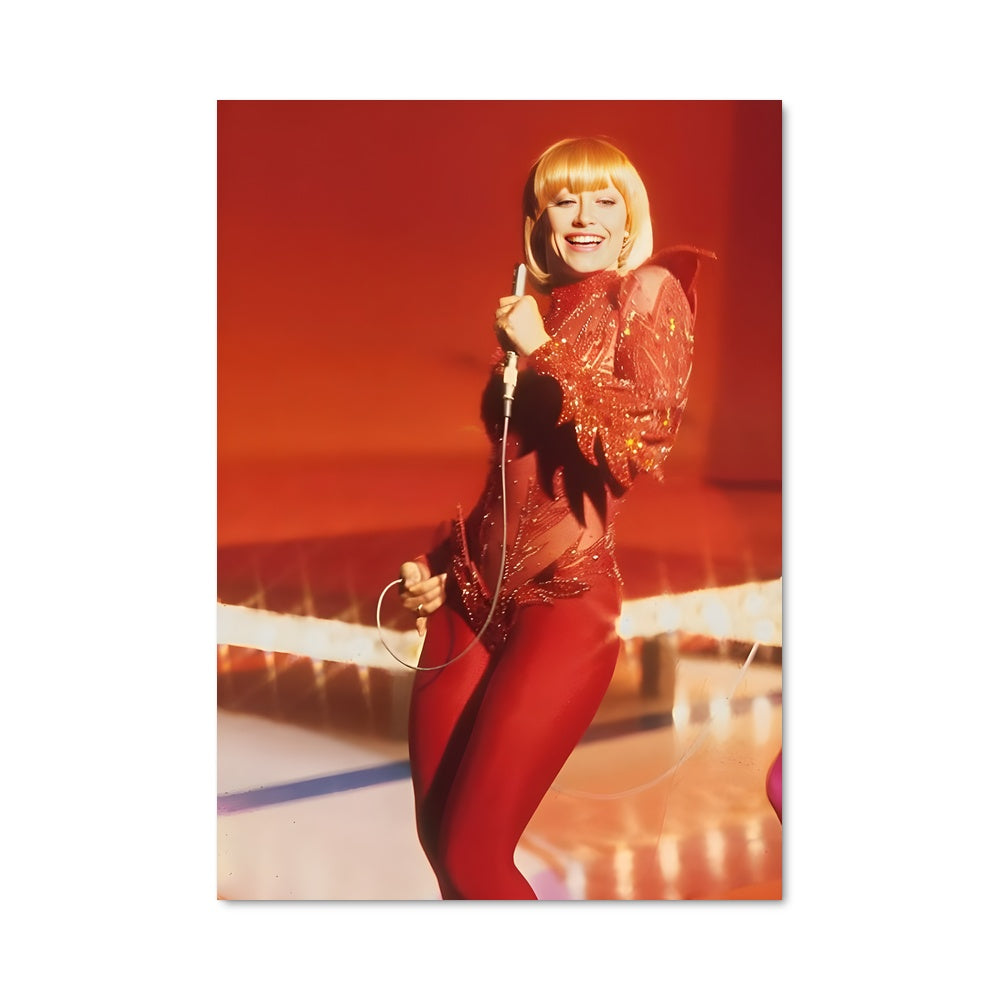 Poster La Diva en Rouge