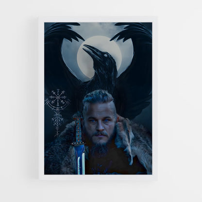 ap-ragnar lothbrok-5 cadre Blanc