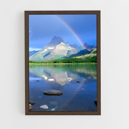 ap-rainbow-3 cadre Bois foncé