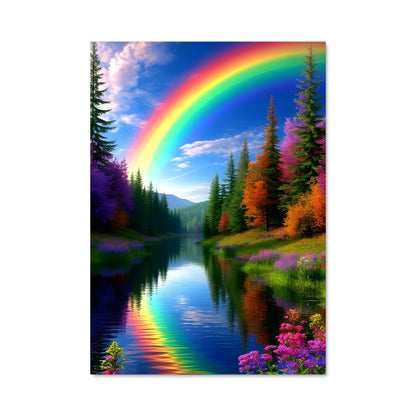 Poster Arc-en-Ciel Sérénité