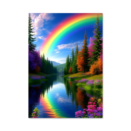 Poster Arc-en-Ciel Sérénité