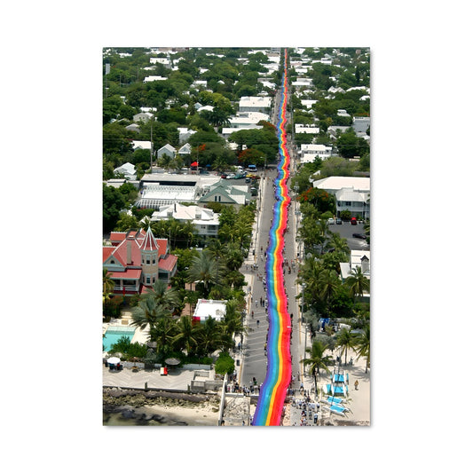 Poster Rainbow Street