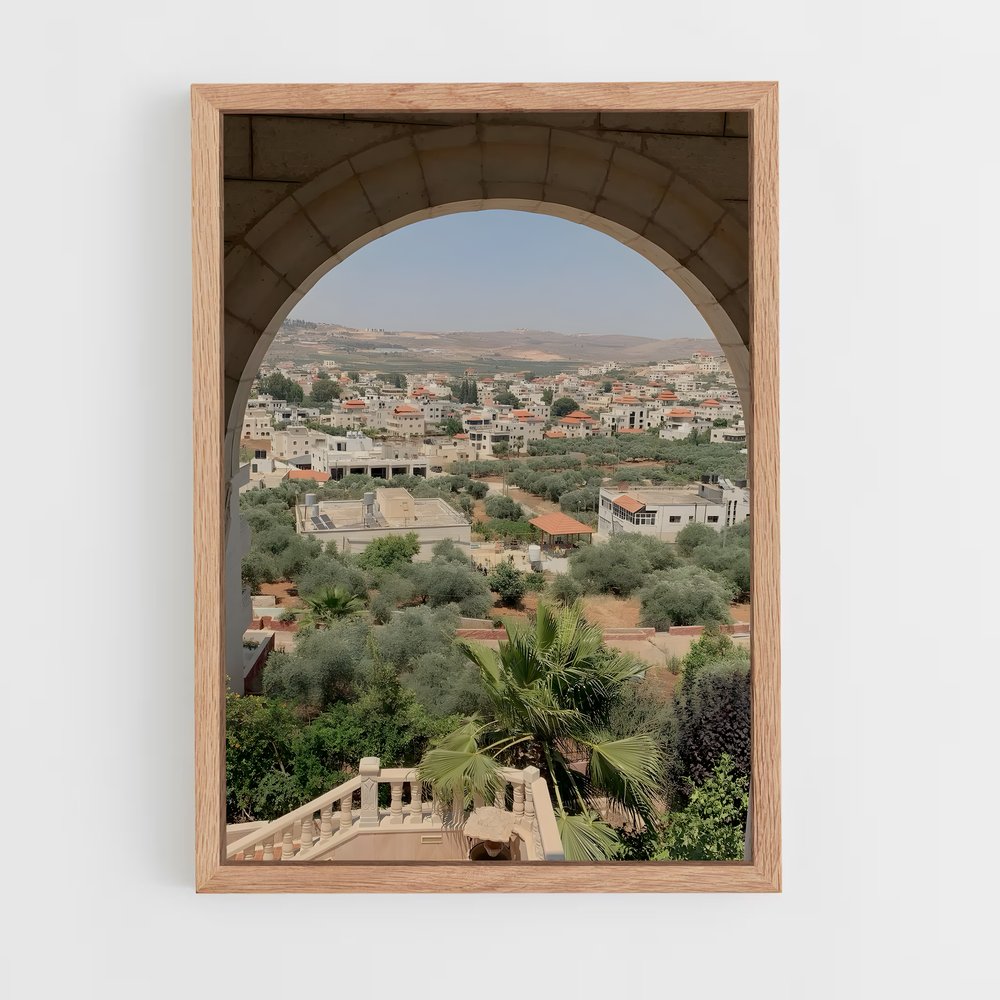 ap-ramallah-7 cadre Bois clair